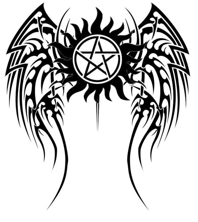 Supernatural Inspired Anti-possession SVG - Etsy Singapore Supernatural Inspired Anti-possession SVG - Etsy Singapore