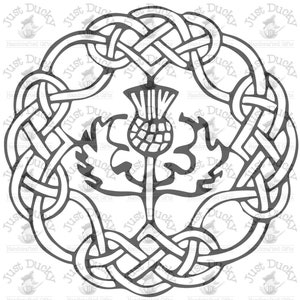 Schotse Distel I - SVG