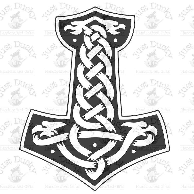 Mjolnir Svg - Etsy