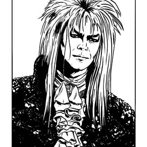 The Goblin King SVG File (Digital Download)