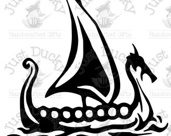 Viking Ship SVG