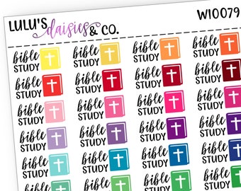 All Black QS0020 Neutral Typography Stickers Planner stickers Matte Sticker Paper, Days Of The Week Typography