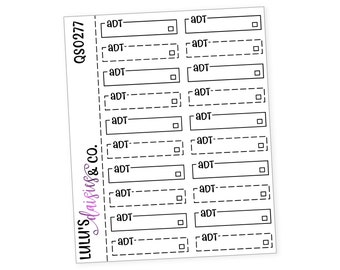 Adt Stickers Etsy