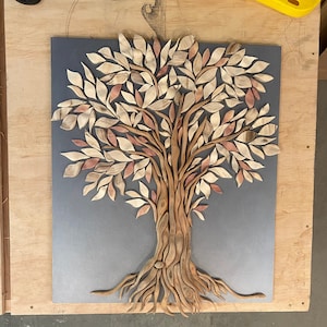 Made to Order Tree Wood Tree of Life Art Custom Wall Art - Etsy
