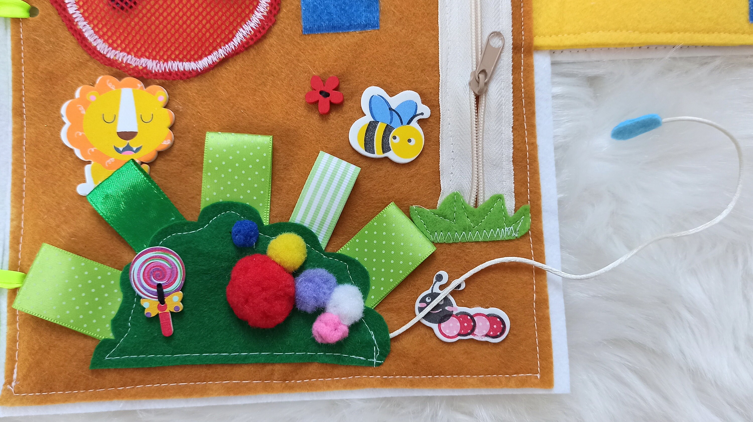 Baby Quiet Book Busy Board Kids Busy Mat Toddler Sensory Board Etsy