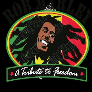 Marley PNG SVG T-Shirt Design Music