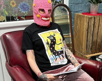 Furby Fool Tarot T-shirt 90s Nostalgia