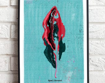 Siouxsie & The Banshees Spellbound A4 Print// New Wave Goth Post Punk 80s 90s  Music Lover Gift