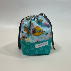 Emily Sack // NautiCats // Sock Project Bag image 2