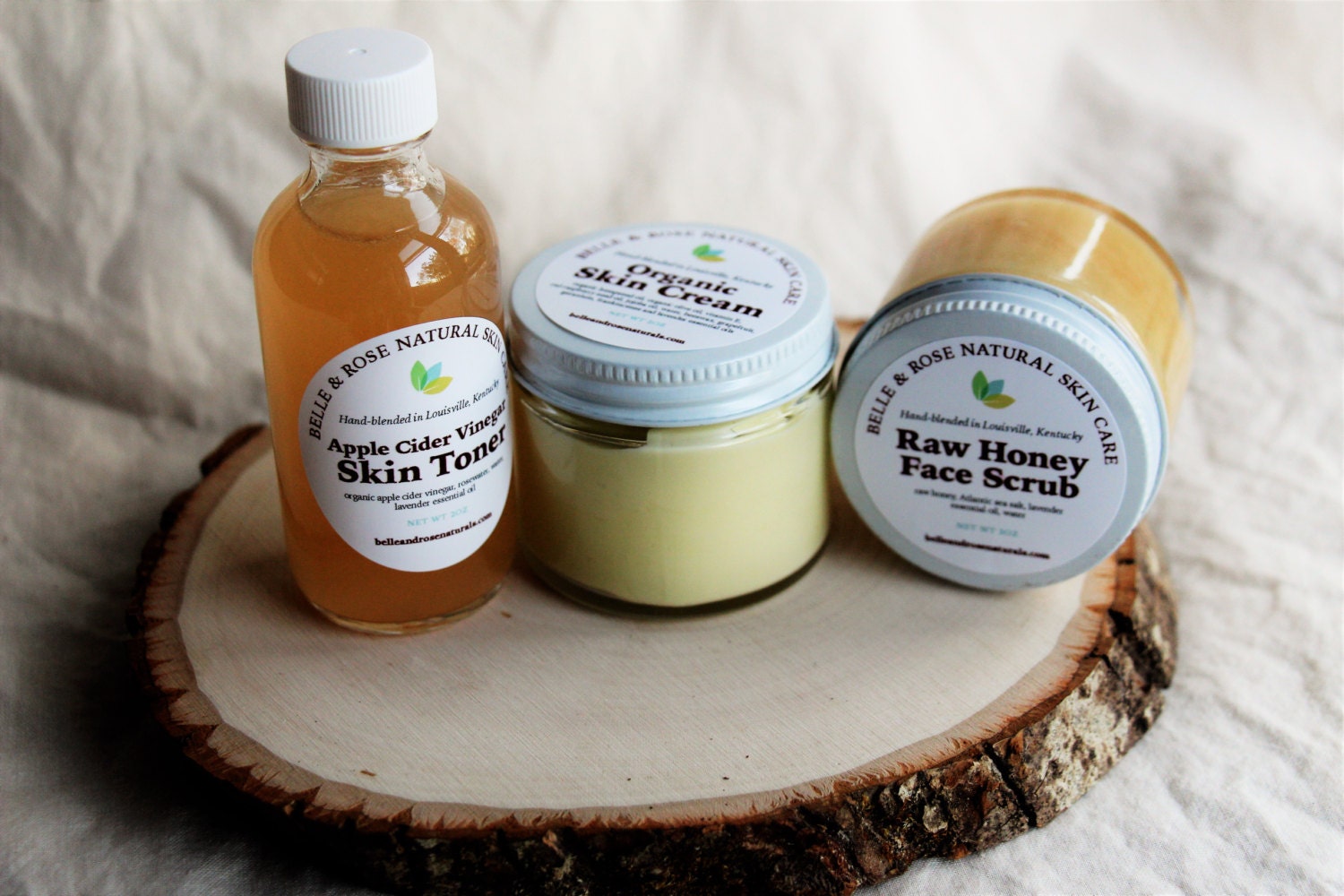 Organic Skin Care Travel Set Etsy