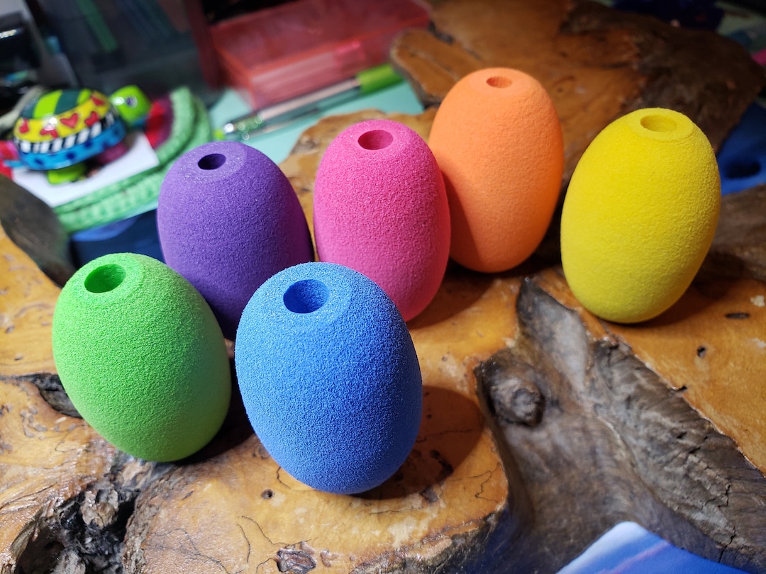 Ergonomic Foam Pen/pencil Grip Medium Oval/eggshaped Carpal Etsy