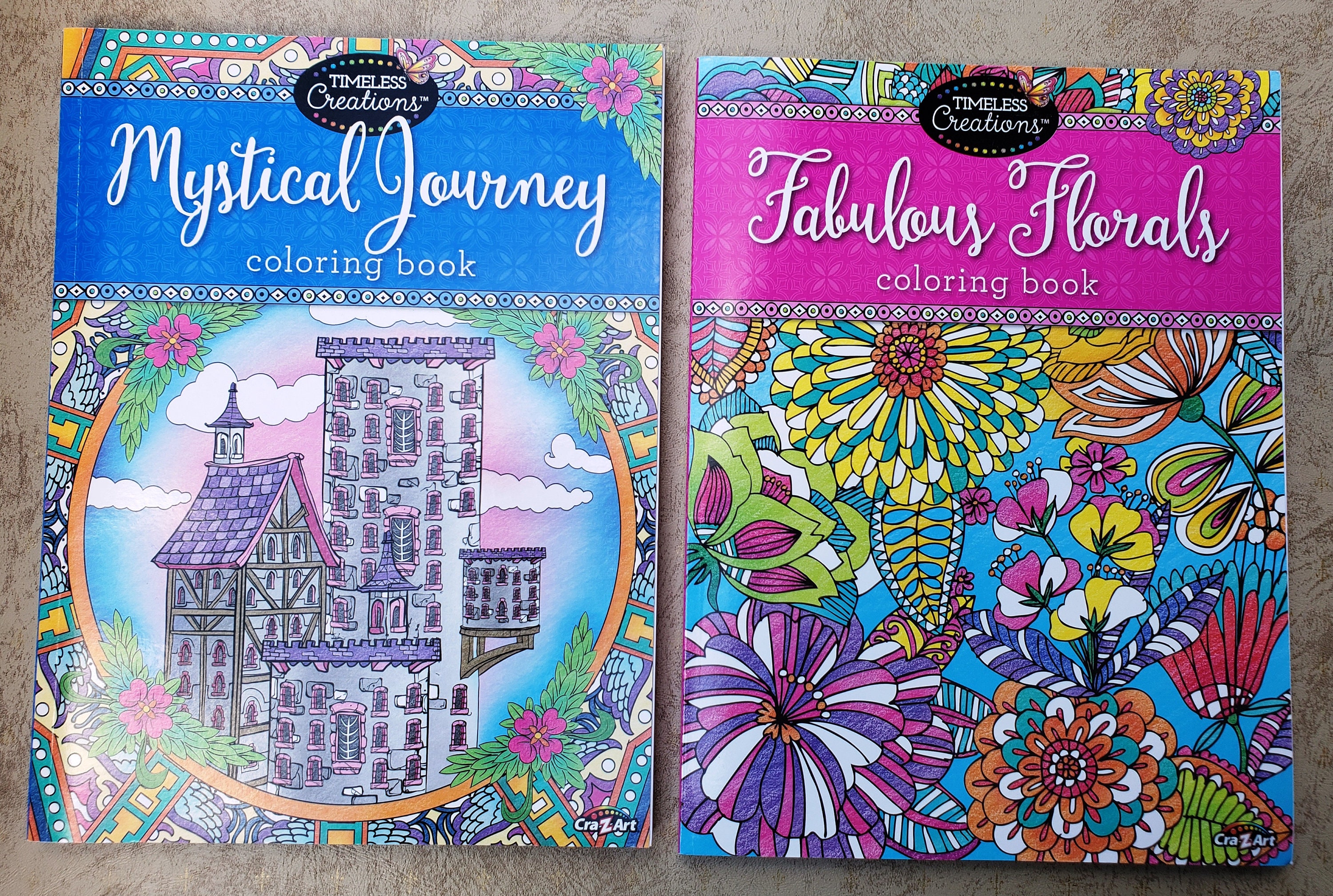 🎄Timeless Creations Bundle (2 Coloring Books): Magical Gardens & Colors in  Bloom by COLORING BOOKS, Paperback