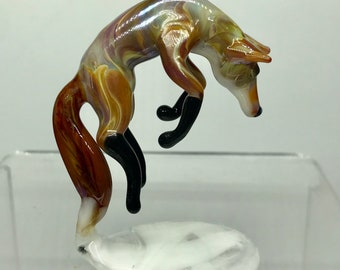 Glass Fox Figurine Animals Glass Orange Fox Miniature Art Glass Fox Toys Murano Foxes Figurine Small Figure Glass Sculptures Gift Ideas Collectible Statues Glass Fox Figurine Animals Glass Orange Fox Miniature Art Glass Fox Toys Murano Foxes Figurine Small Figure Glass Sculptures Gift Ideas Collectible Statues