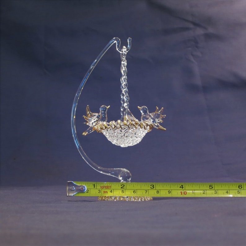 Glass Bird Swing/ Etsy Australia