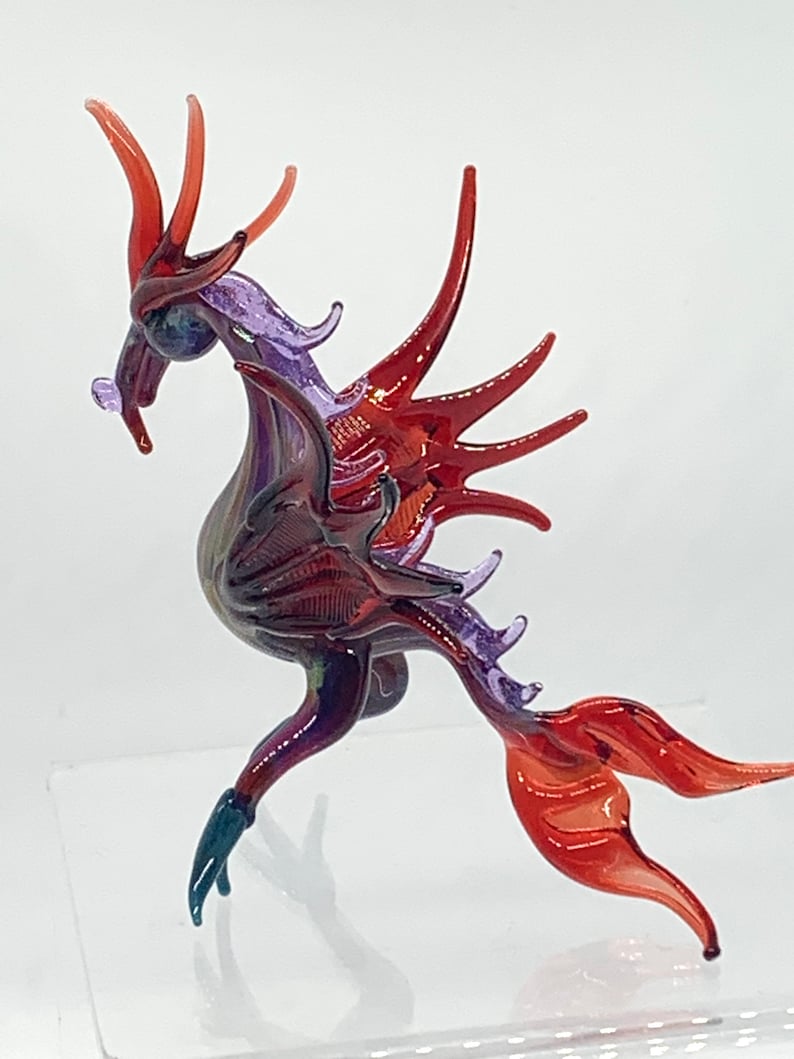 Glass Dragon Figurine/Hand-made image 7