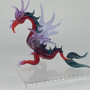 Glass Dragon Figurine/Hand-made image 4