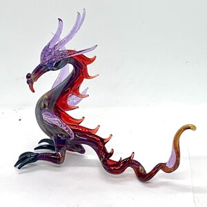 Glass Dragon Figurine/Hand-made image 2