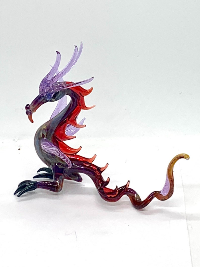 Glass Dragon Figurine/Hand-made image 2