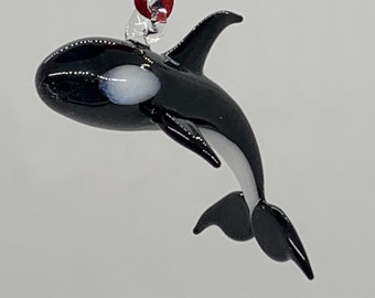 Orca coloured glass