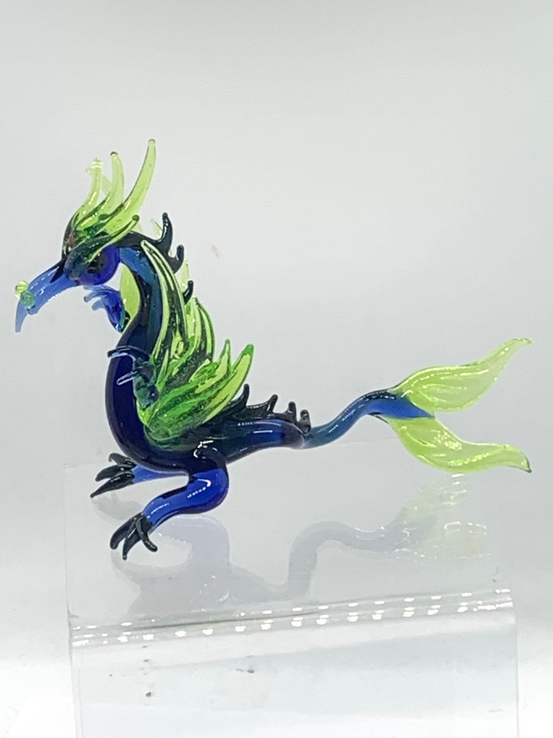 Glass Dragon Figurine/Hand-made image 6