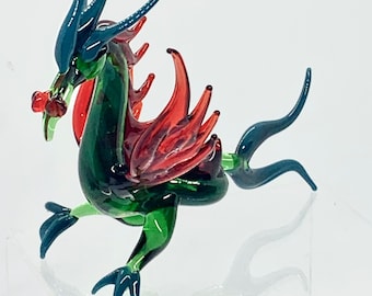 Glass Dragon Figurine/Hand-made
