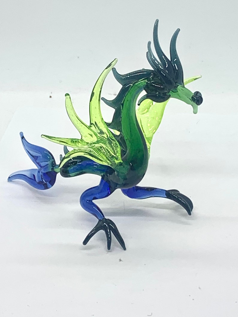 Glass Dragon Figurine/Hand-made image 3