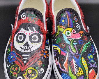 Coco custom shoes Kids Size 11