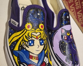 Sailor Moon Custom Shoes Kids Size 1