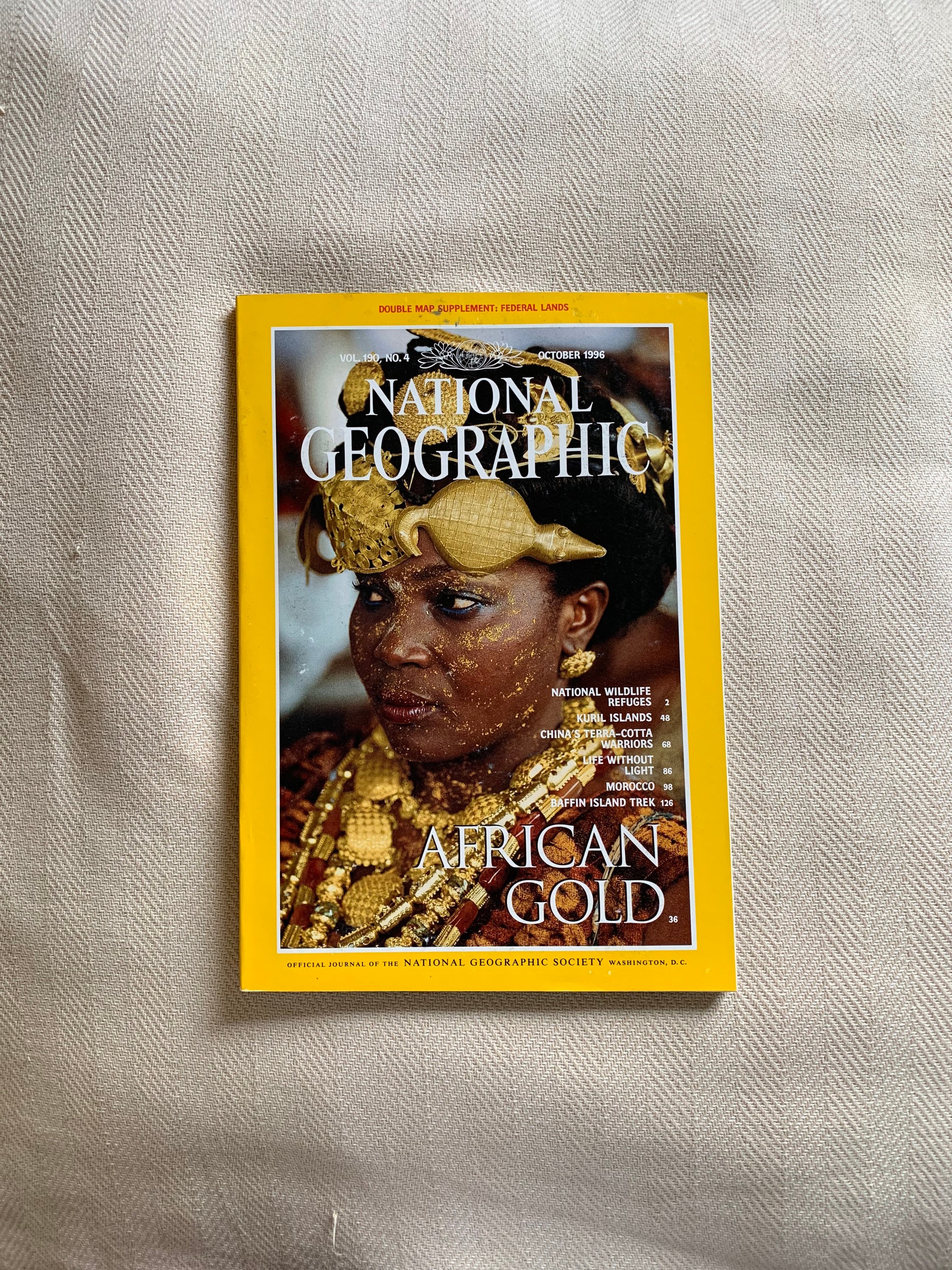 Vintage 1996 National Geographic Magazine - Etsy Canada