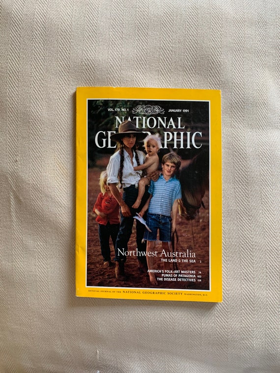 美品 National Geographic英語版1991-92年版 ケース付 Vintage 1991 National Geographic Magazine - Etsy