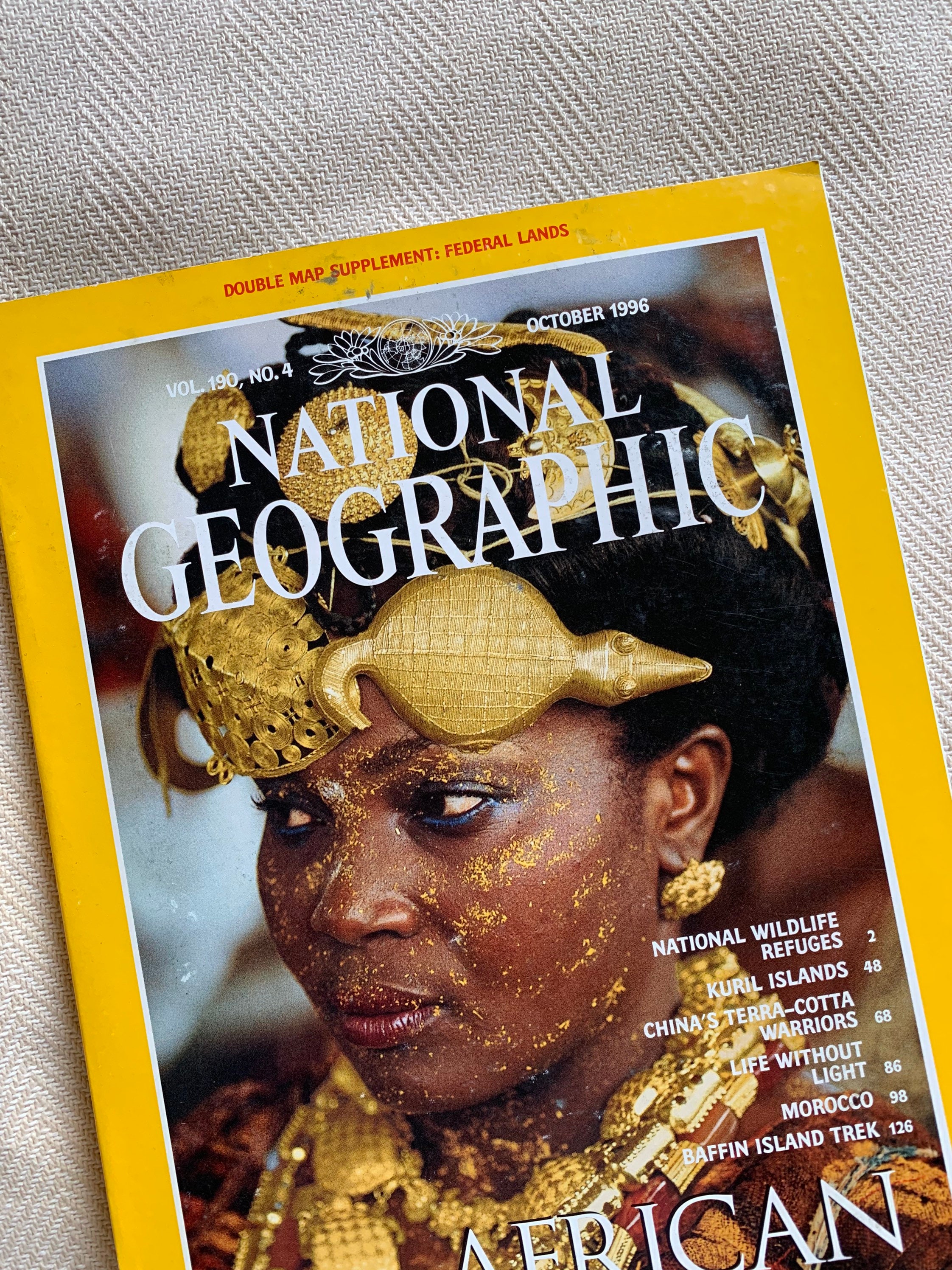 Vintage 1996 National Geographic Magazine - Etsy Canada