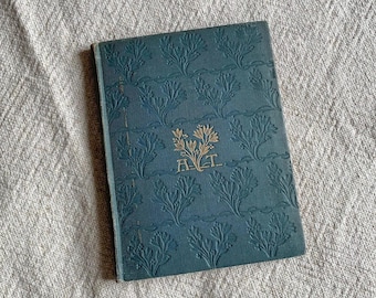 Vintage Antique 1896 The Poetical Works of Alfred Lord Tennyson Book