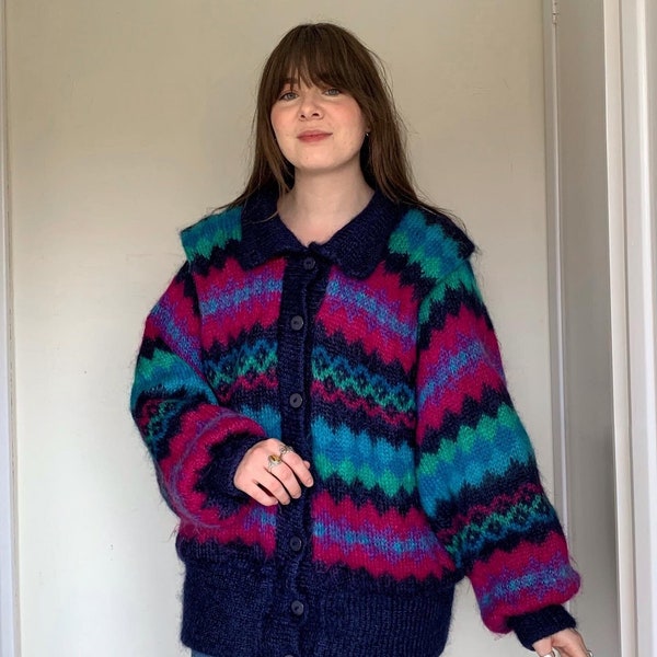 Mohair Sweater - Etsy UK