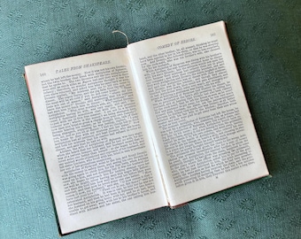 Vintage Antique Lambs Tales from Shakespeare Book