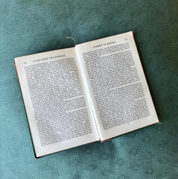 Vintage Antique Lambs Tales from Shakespeare Book