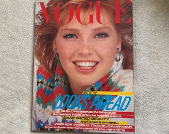 Vintage 1982 Vogue Magazine