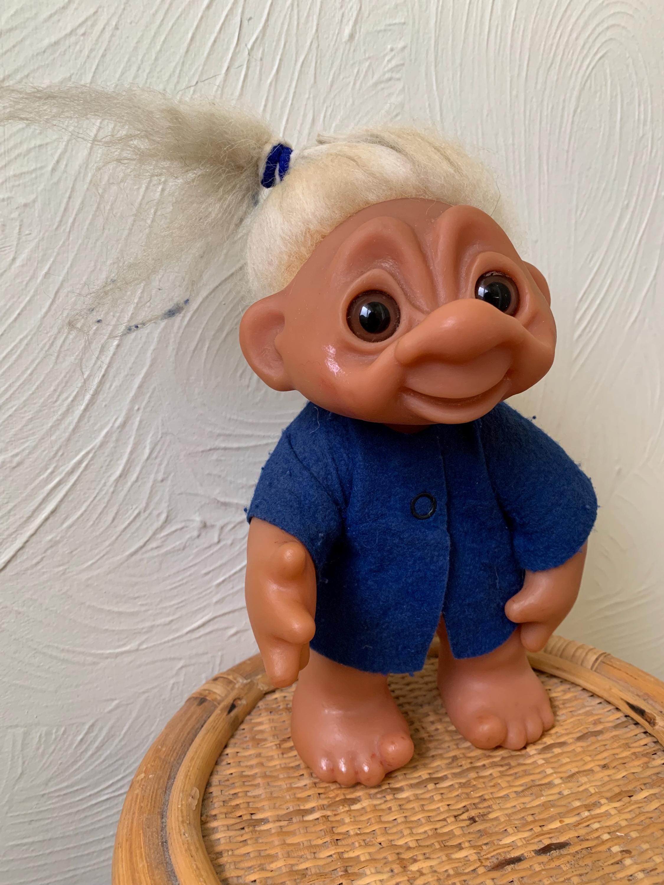 Vintage 1980s Large Dam Troll - Etsy