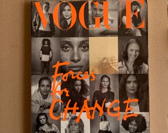 Vintage 2019 Special Addition Forces for Change Vogue Magazine