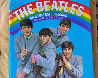 Vintage 1978 The Beatles, een geïllustreerde plaat, met harde kaft