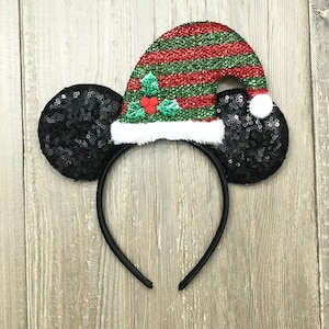 Mouse Ears - Christmas Hat