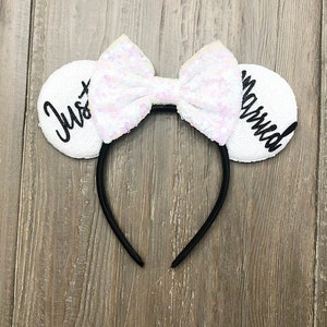 Mouse Ears - Just Married