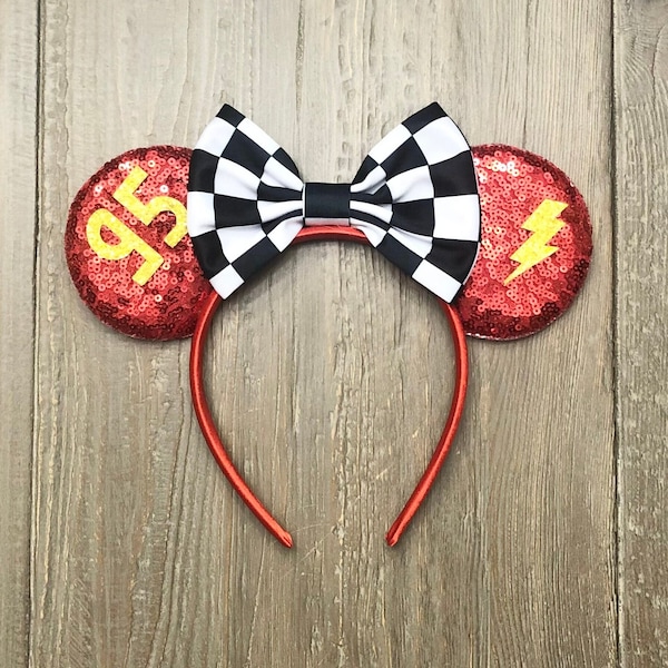 Mouse Ears - Race Car