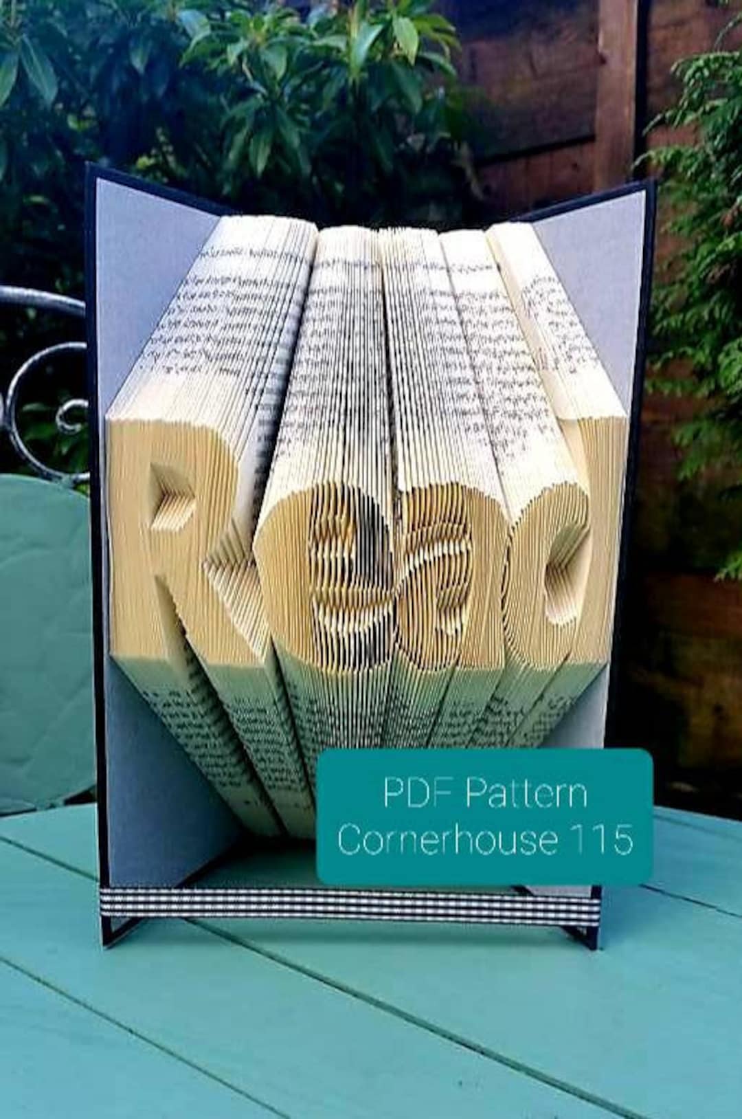 Read Book Folding Pattern and Beginners Tutorial. Folded Book Art