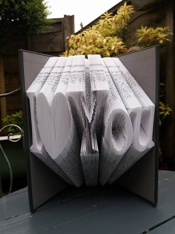 Patterns & Tutorials Origami Wedding day gift book folding pattern etna