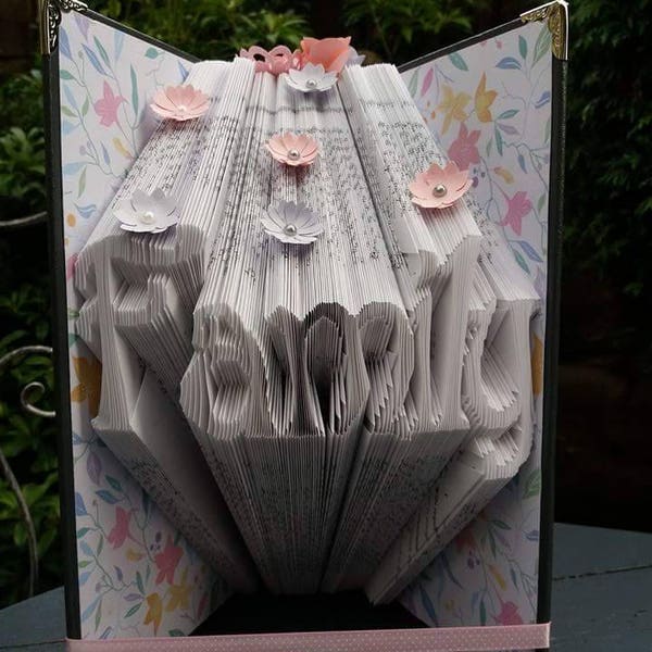 Free Book Folding Patterns Etsy