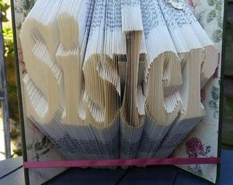 Sister Book Falzmuster, 275fach Faltung, Anleitung zum Erstellen Ihrer eigenen gefalteten Buchkunst mit sofortigem PDF-Download, Anfänger-Tutorial inklusive