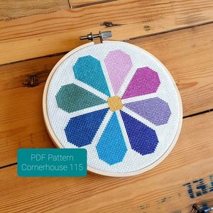 クロスステッチパターン パッチワークバンドル DIY クラフト Xstitch チャート インスタント PDF ダウンロード。このクラフトテンプレートで独自の Xstitch を作成しましょう 画像 5