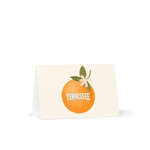 Oranje wenskaart Tennessee
