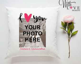 Valentines Day Wedding Engagement Mr Pillow Case 18 x 18 Te amo abuelita | Etsy