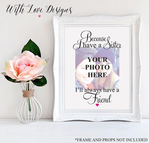 Sœur De Meilleur Ami Toujours Citation Famille Photo Etsy Sœur De Meilleur Ami Toujours Citation Famille Photo Etsy